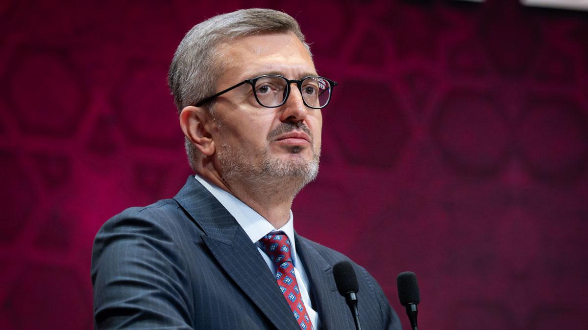 İletişim Başkanı Burhanettin Duran konuşuyor