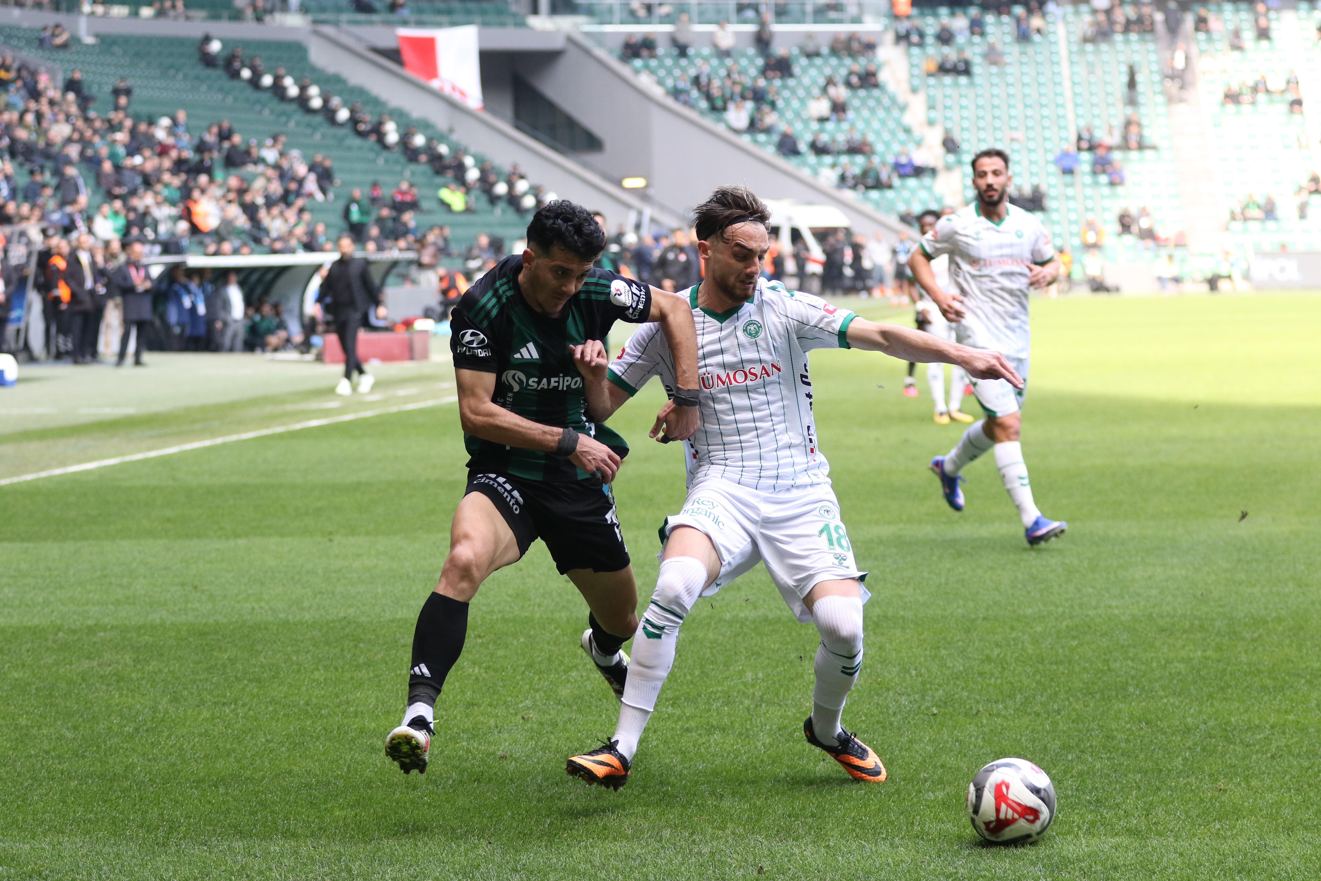 Konyaspor ile Kocaelispor 7. kez karşı karşıya