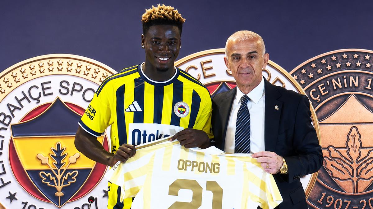 Kojo Peprah Oppong imzayı attı! Fenerbahçelilere ilk mesajı verdi