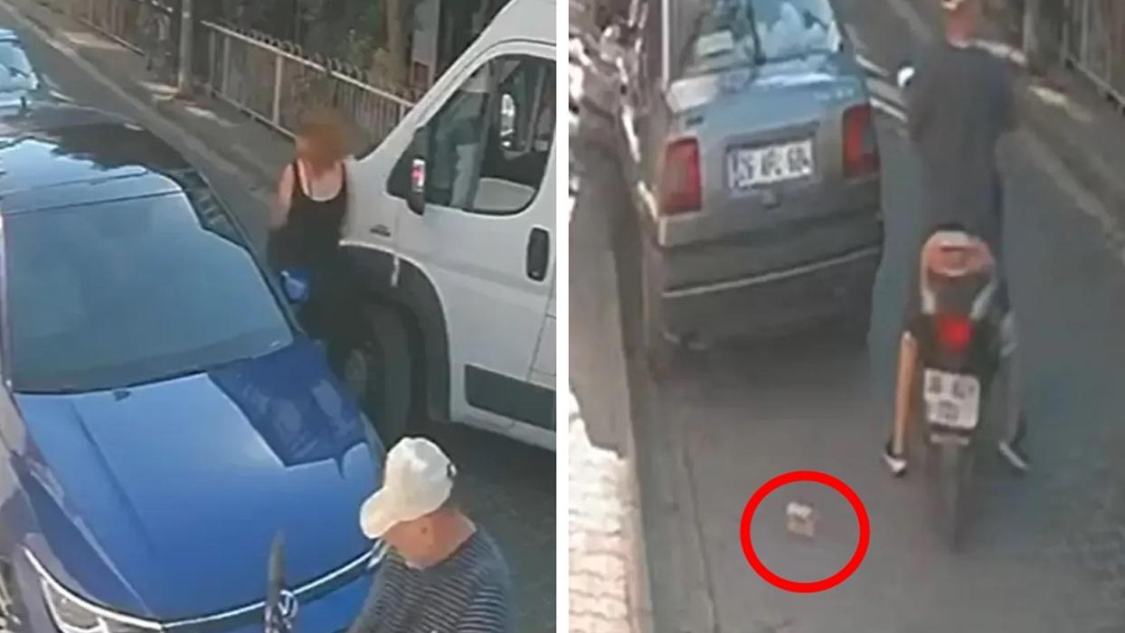 Noter çıkışı düşürülen parayı alıp kayıplara karıştı