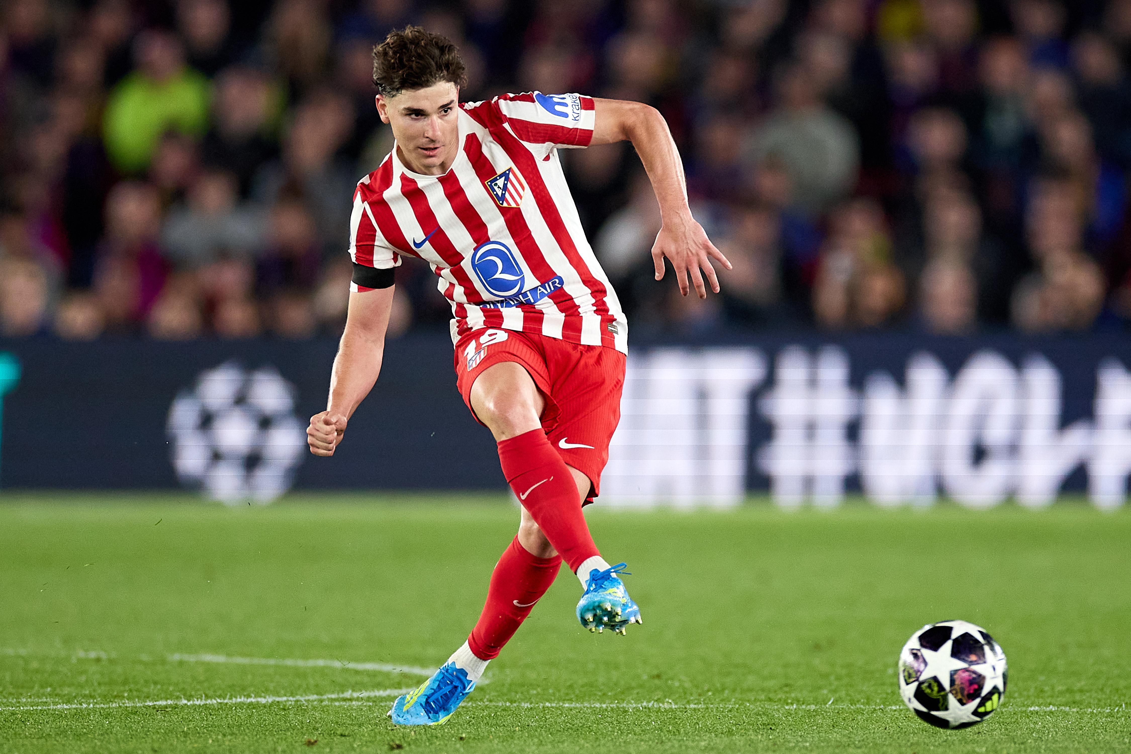 Antrenmanlara başladı! Julian Alvarez, Atletico Madrid kalıyor