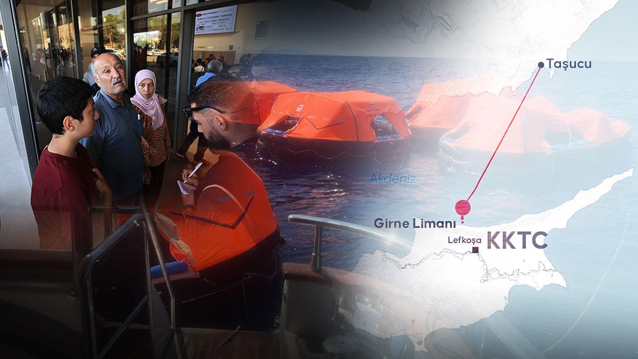 Girne'de yolcu gemisi battı! Can kaybı 8'e yükseldi, 17 kişi için çalışmalar sürüyor