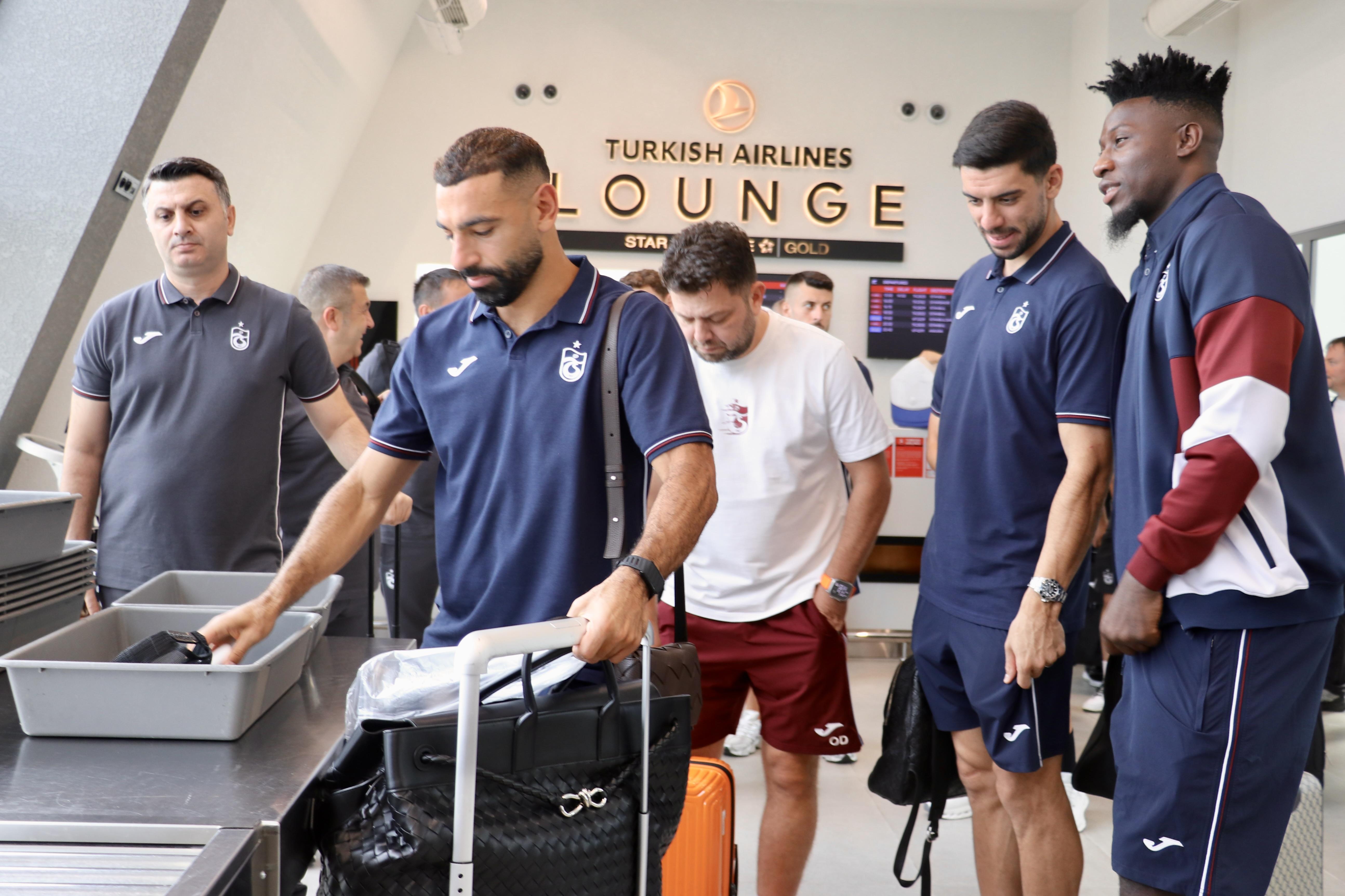 Trabzonspor, Amed maçı için Diyarbakır'a geldi