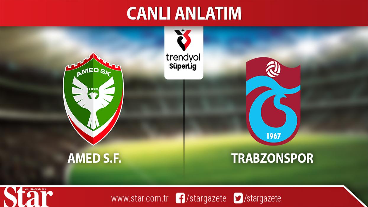 CANLI: Amed Sportif Faaliyetler - Trabzonspor