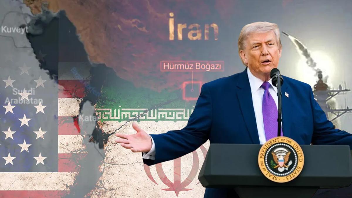 Lark Adası'na saldırı sonrası Trump'tan ilk açıklama: İran resmen çökmüş bir ulus! Onları sert vuracağız