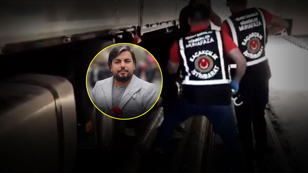 Tır dorsesinde kaçmaya çalışıyordu... Provokatör Youtuber sınırda enselendi