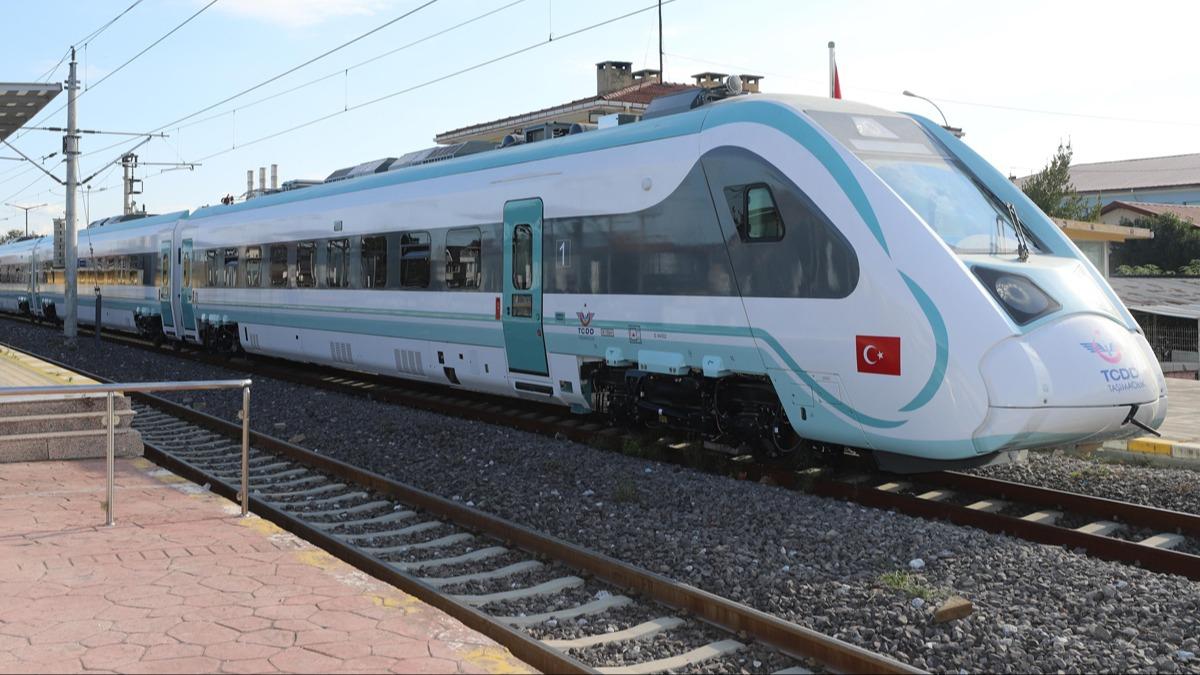 Milli tren hız saatte 250 kilometre hıza ulaştı