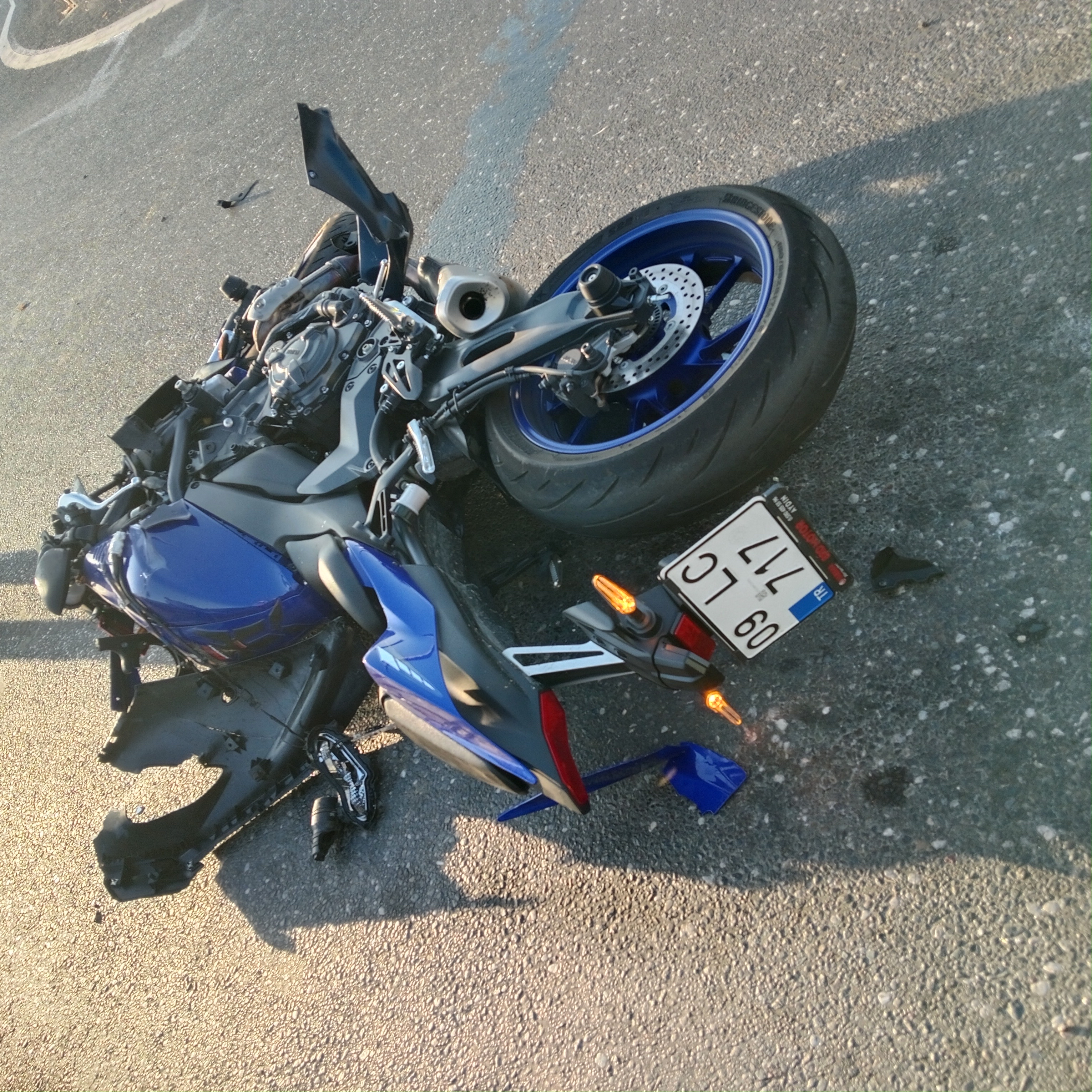 Aydın'da minibüsle çarpışan motosikletin sürücüsü öldü