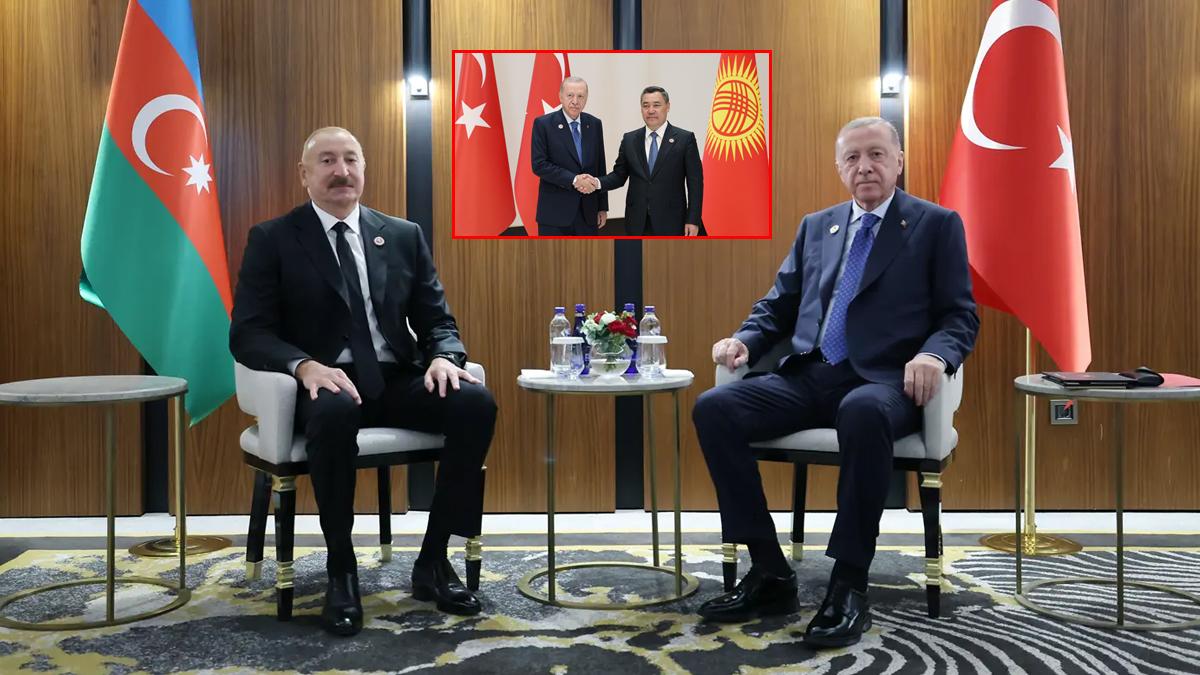 Bişkek'te diplomasi trafiği... Cumhurbaşkanı Erdoğan kritik ikili görüşmeler gerçekleştirdi