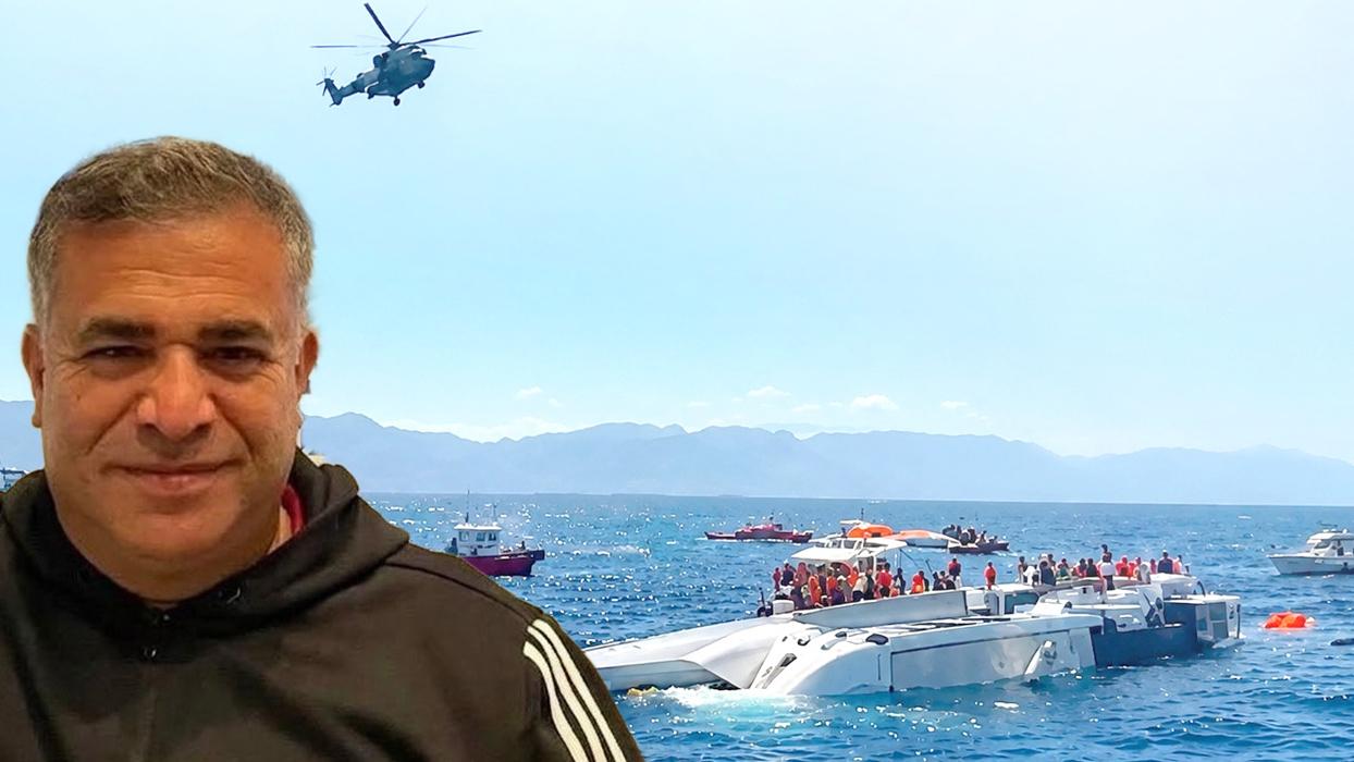 Gemideki dehşeti yalan vatandaş anlattı! Camın ardından yürek yakan çağlık: Eşim ve kızım kayıp