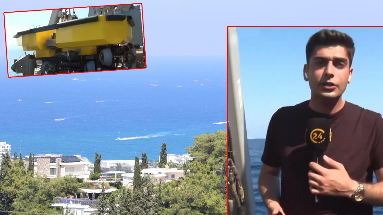 TCG Işın operasyona dahil oldu! Gemi enkazına robotik dalış yapılacak