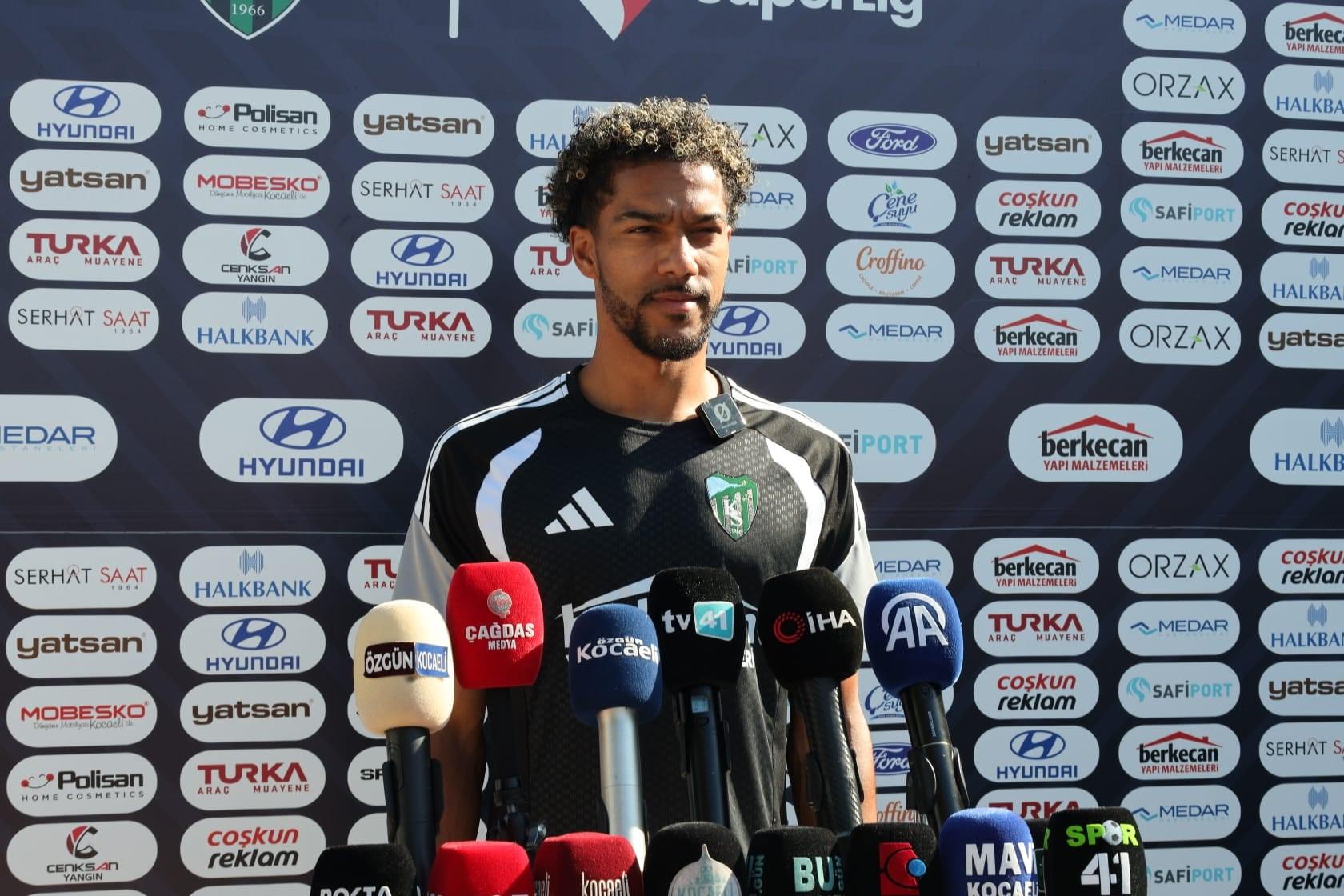 Florian Aye: Buraya gelmemdeki hedeflerden biri tabii ki gol atmak