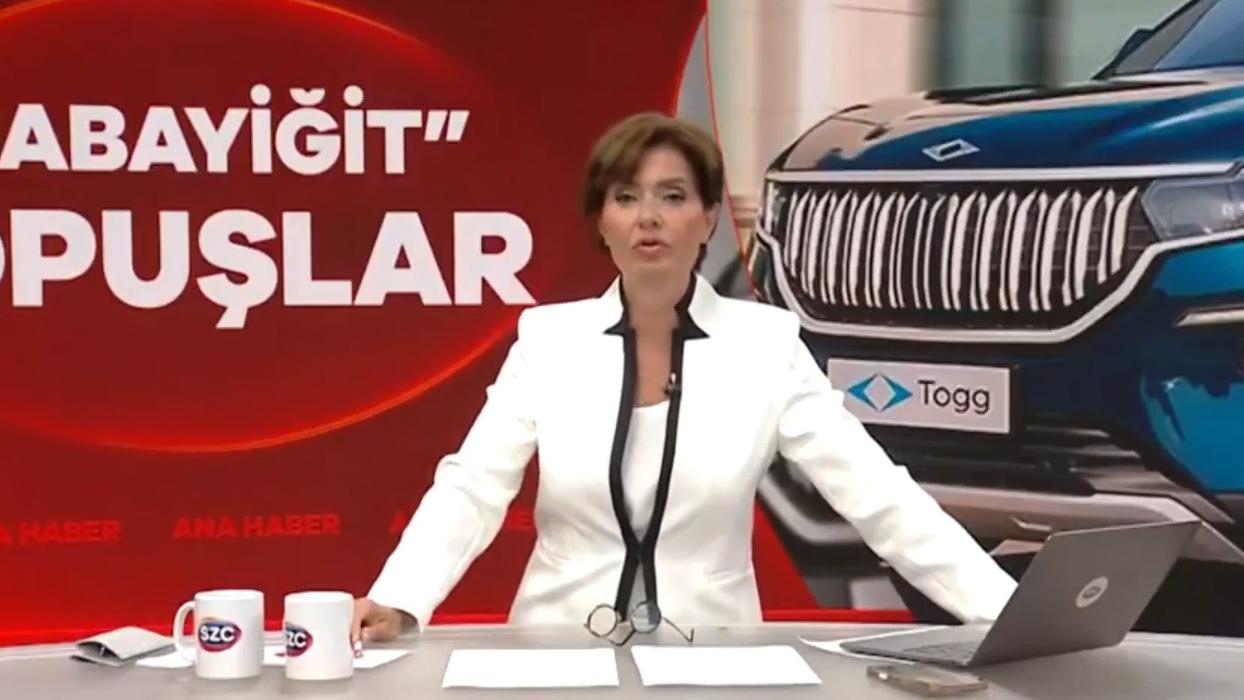 Özlem Gürses'in Togg cahilliği! Yakıt fiyatlarını eleştirmek isterken rezil oldu