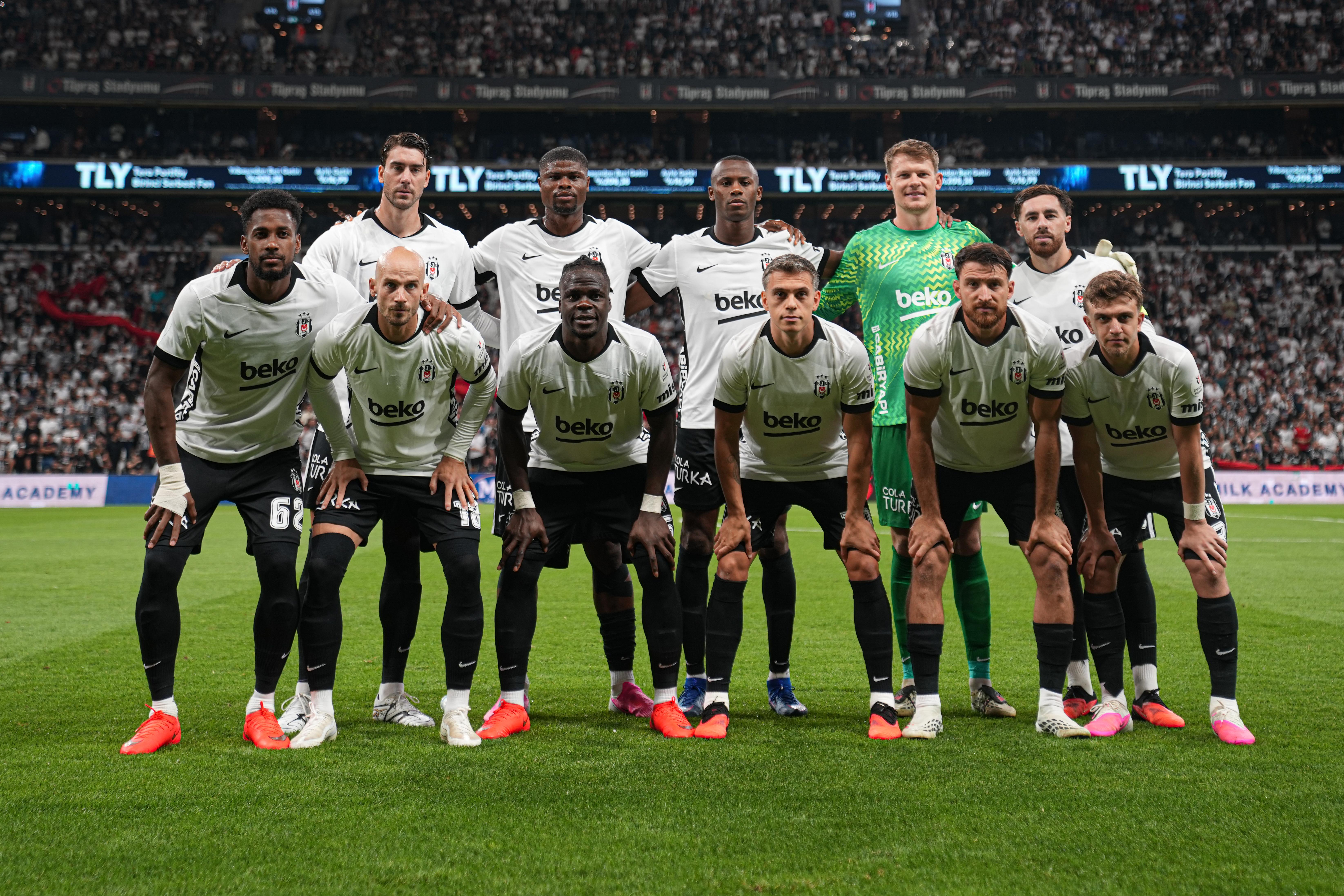 Beşiktaş'ın Avrupa Ligi kadrosu açıklandı