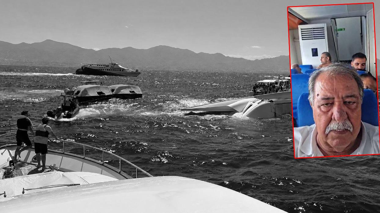 Girne felaketi geliyorum demiş! Gemi su almaya başlayınca kayda girdi: Aşırı şekilde sarsıntı var