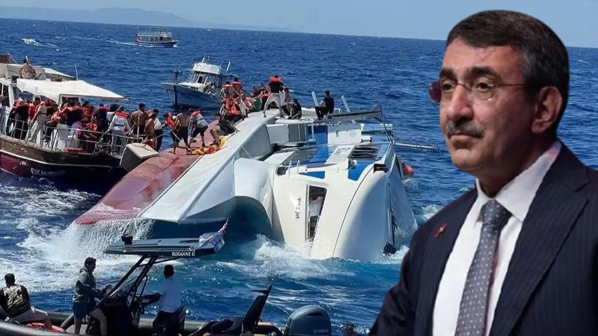 Girne'de yaşanan feribot faciası! Cumhurbaşkanı Yardımcısı Yılmaz: Bir kişinin daha naaşına ulaşıldı