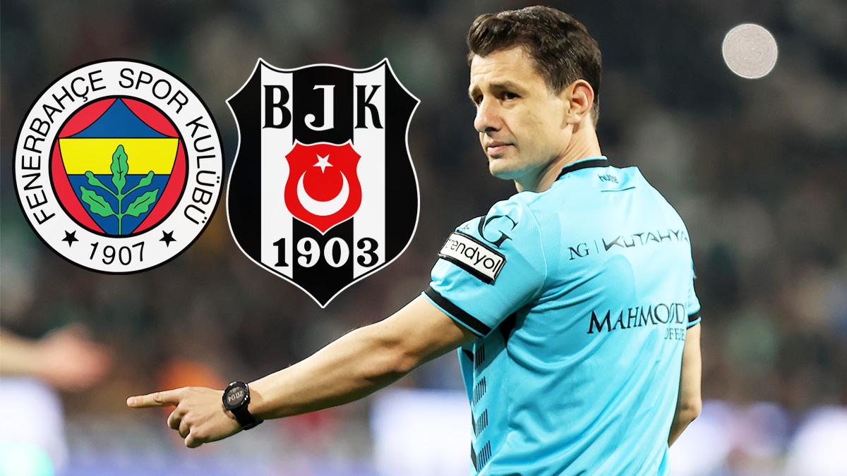 TFF'den beklenen açıklama geldi! Fenerbahçe-Beşiktaş derbisinde Halil Umut Meler düdük çalacak