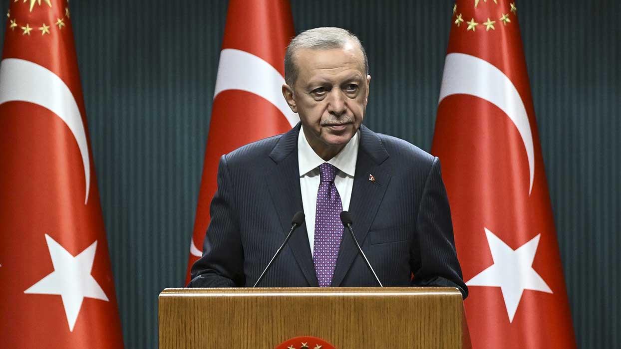 Cumhurbaşkanı Erdoğan'dan şehit Kaygusuz'un ailesine taziye mesajı