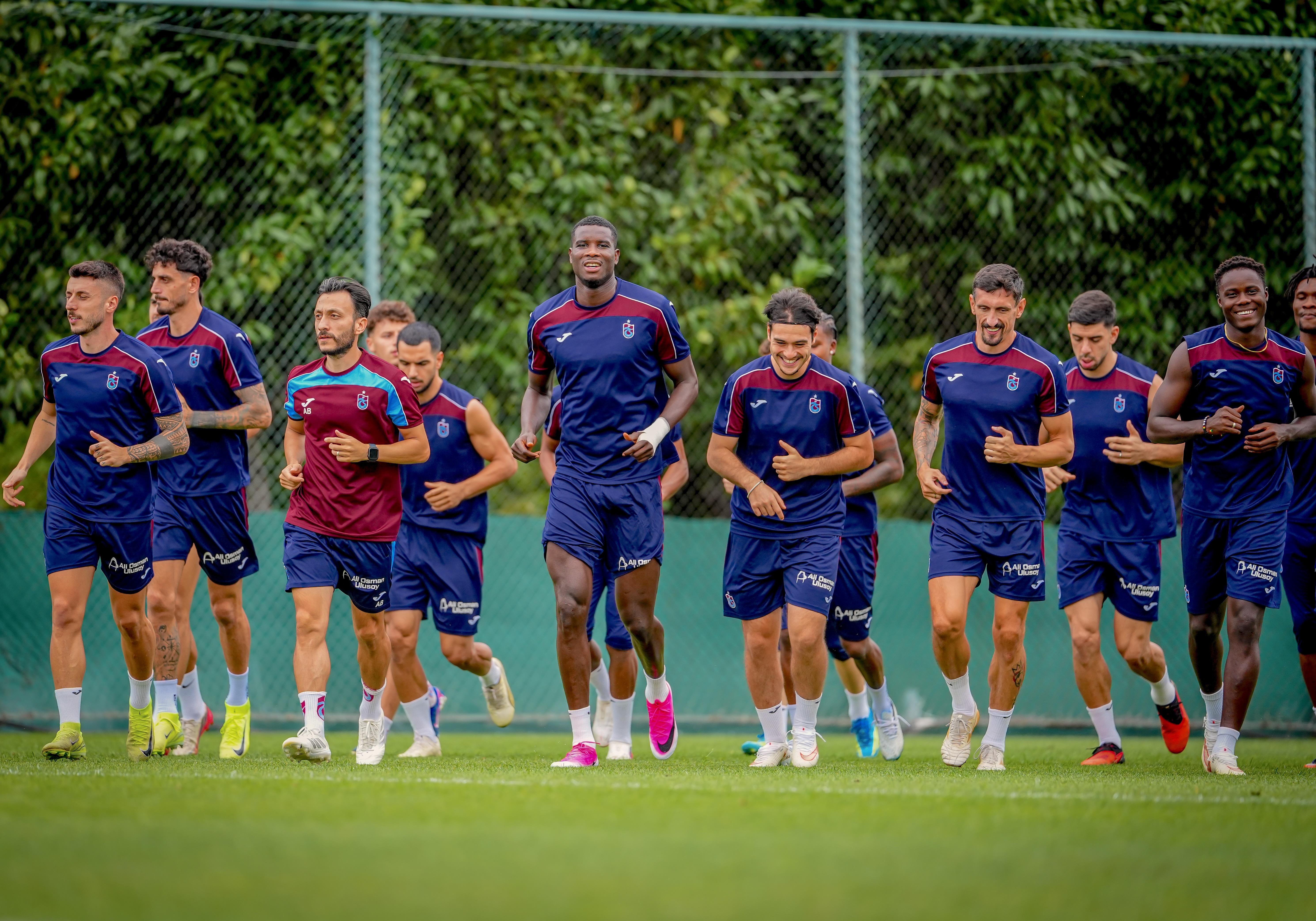 Trabzonspor, Gençlerbirliği maçı mesaisine devam etti