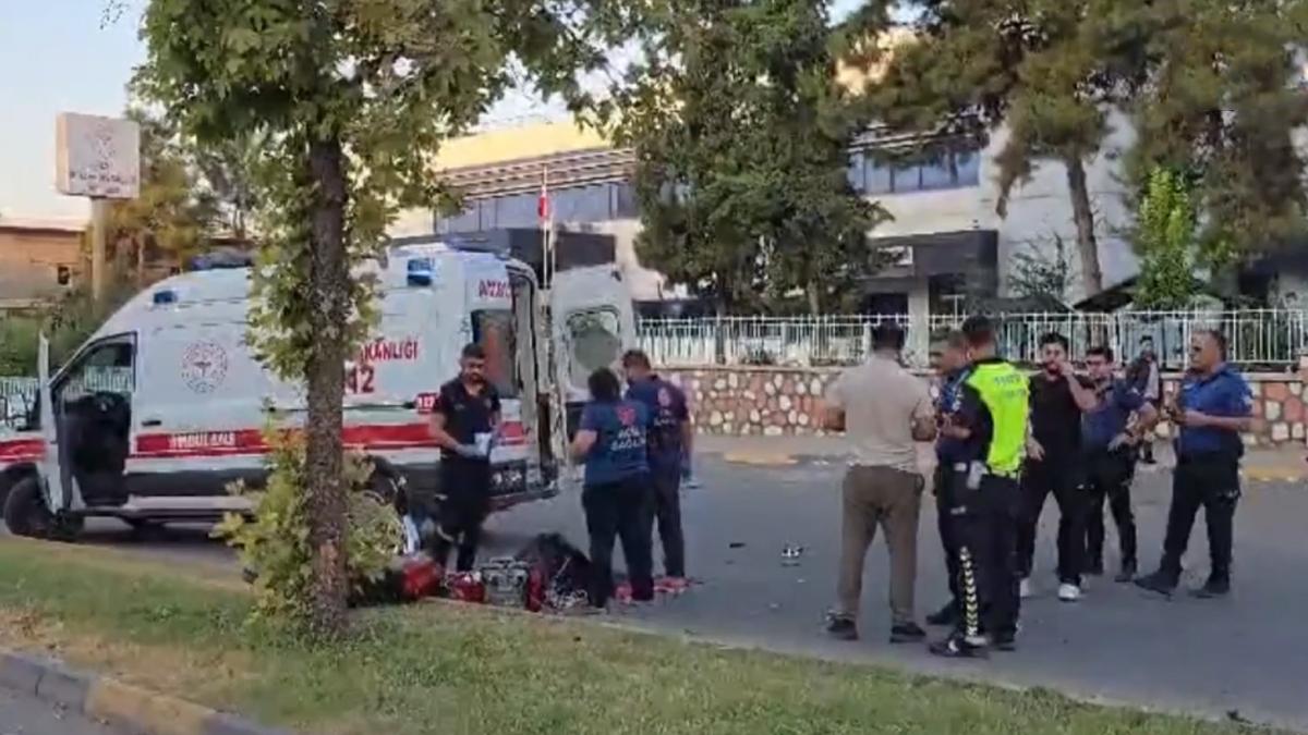 14 yaşındaki Metin'den kahreden haber! Feci kaza kamerada