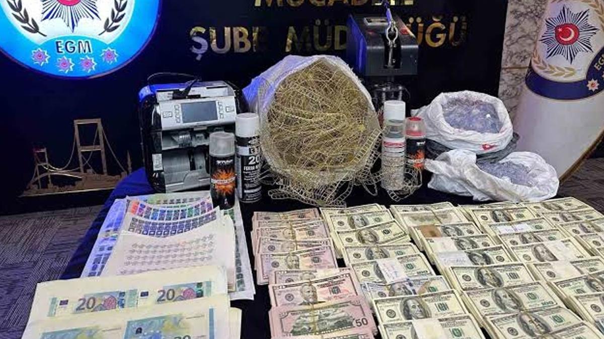 �stanbul'da sahte para bask�n�: 11 ��pheli g�zalt�na al�nd�
