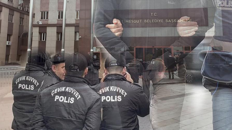 Başkan yardımcıları dahil 7 tutuklama                                                        Etimesgut Belediyesi'ne yolsuzluk soruşturması