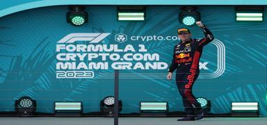 Formula 1 Miami Grand Prix'inde kazanan Max Verstappen
