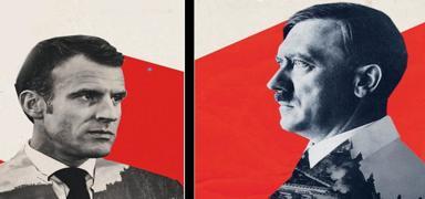 Macron'un Nazi lideri Hitler'e benzetildii afilere ilikin soruturma