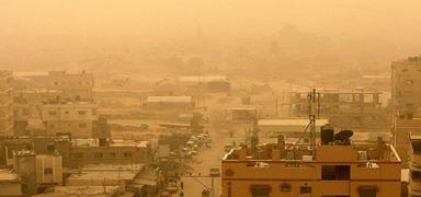 ran'da kum frtnas: Yzlerce kii hastaneye kaldrld