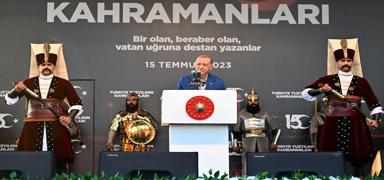 Cumhurbakan Erdoan: 15 Temmuz'un unutturulmasna izin vermeyeceiz