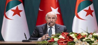 Cezayir Cumhurbakan Tebbun: Trkiye ile iyi ilikilere sahibiz