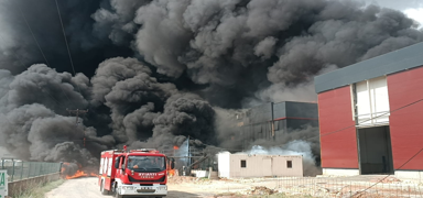 Tekirda'daki fabrika yangn kontrol altna alnd