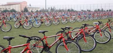 Altnova Belediyesi Salkl yaam iin her haneye bisiklet hediye ediyor