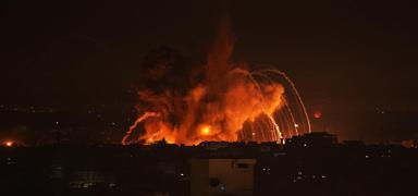 Gazze'den dumanlar ykseliyor! srail 419 Filistinliyi katletti