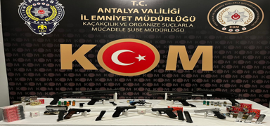 Antalya'da 'Kafes' operasyonu: 19 tutuklama
