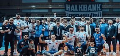 Zorlu mücadelede kazanan Halkbank