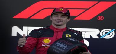 F1'de pole pozisyonu Charles Leclerc'in