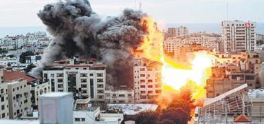 Gazze'ye atılan bomba sayısı Afganistan'a atılanı geçti