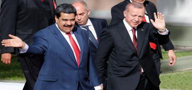 Maduro'dan Cumhurbakan Erdoan'a kutlama mesaj