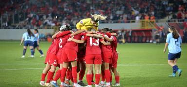 A Milli Kadın Futbol Takımı, Lüksemburg'u tek golle geçti