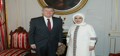Emine Erdoan, BM Politikadan Sorumlu Genel Sekreter Yardmcs Ryder' kabul etti