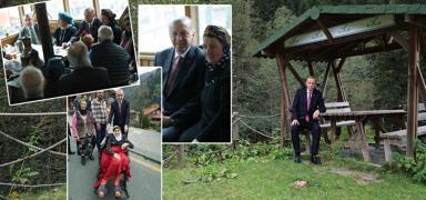 Cumhurbakan Erdoan, Ayder Yaylas'nda incelemelerde bulundu