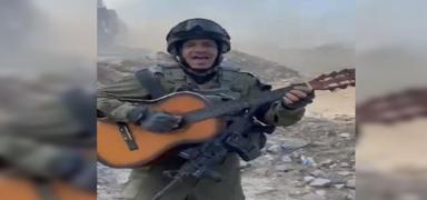 Babasndan yadigar gitar srail askerinin elinde bulan Gazzeli mzisyen byk aknlk yaad