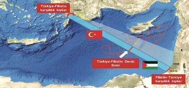 Türkiye ile Filistin arasında 'deniz yetki alanı anlaşması' önerisi
