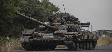 Ukrayna'nn Avdiyivka savunmasn tanklar ayakta tutuyor
