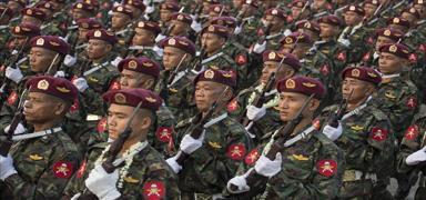 Myanmar ordusu in snrnda atmaya devam ediyor