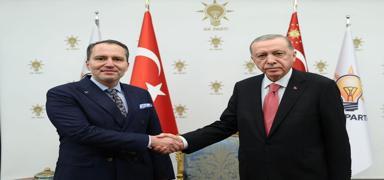 Erdoan-Erbakan grmesine ilikin iddialara Yeniden Refah'tan aklama: Tmyle gerek d