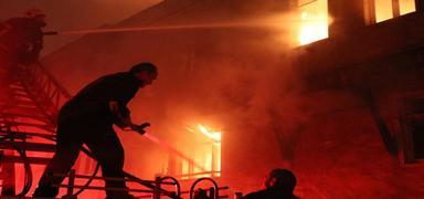 Kayseri'de ev yangn: 1 kii etkilendi
