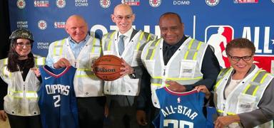 2026 NBA All-Star mann ev sahibi LA Clippers