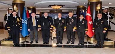 NATO MARCOM Komutan'ndan Deniz Kuvvetleri Komutanlna ziyaret
